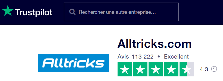 avis-clients-site-Alltricks-Trustpilot